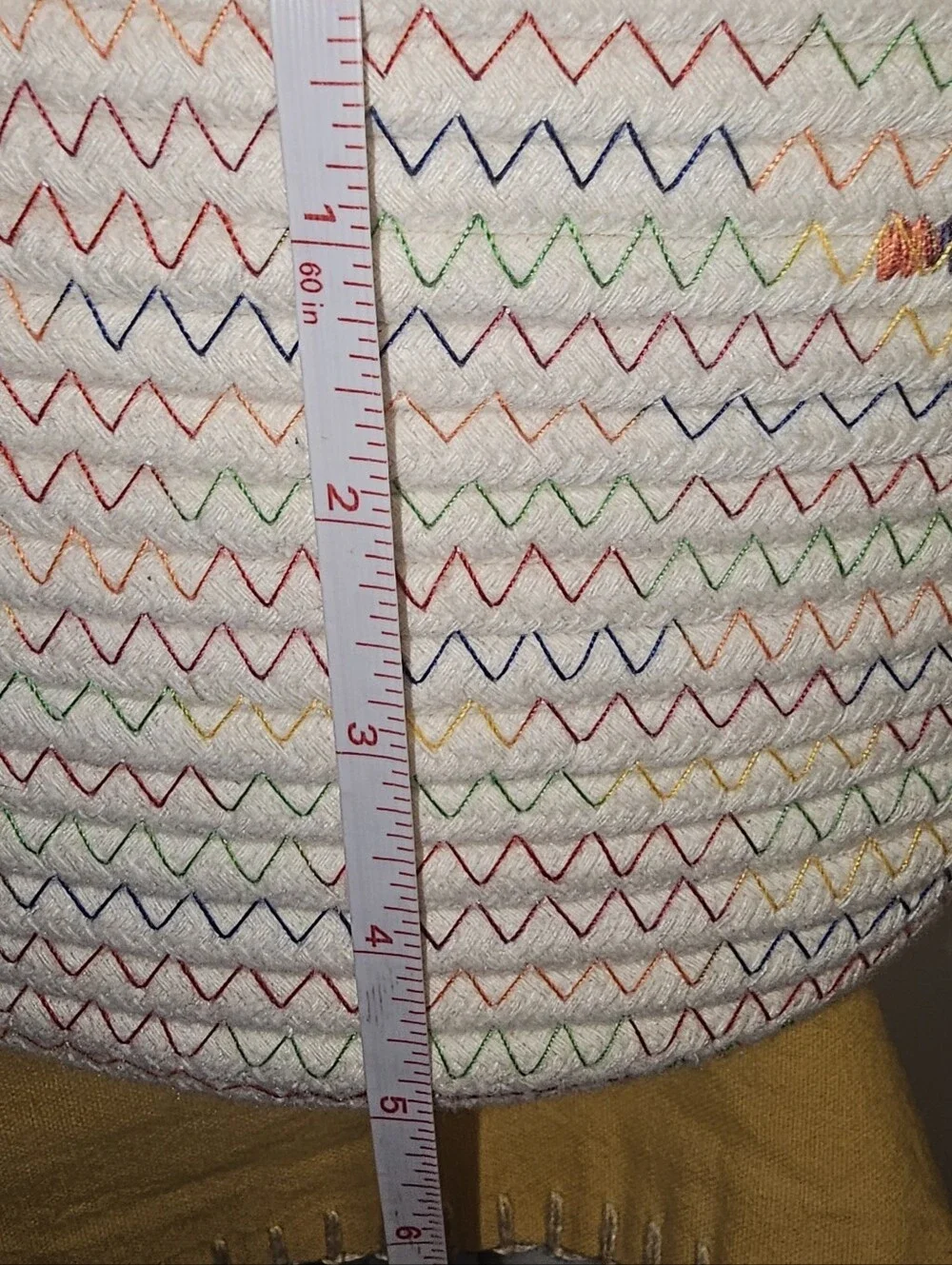 Set Of 2 Cotton Rope Storage Baskets